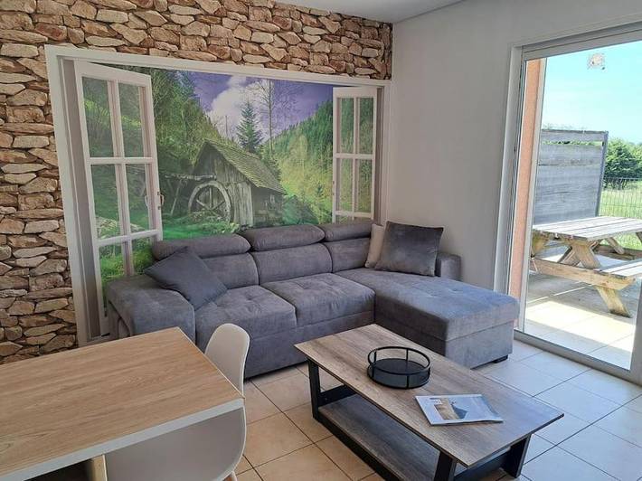 Maison de vacances pour 6 personnes, avec Terrasse et Vue à Huisnes-sur-Mer