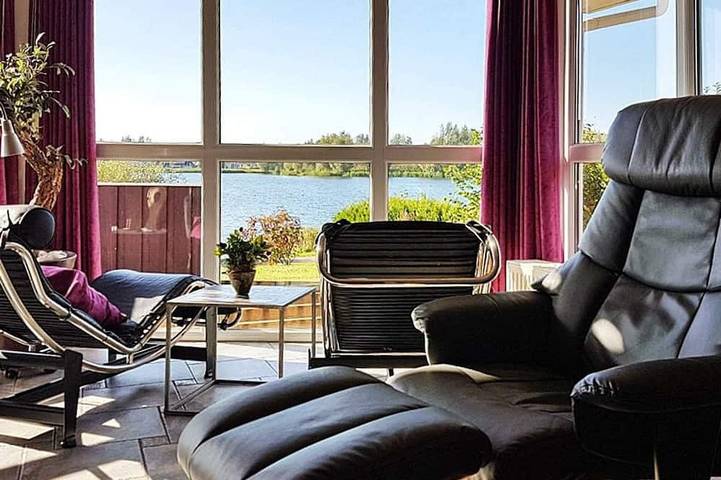 Ferienhaus mit meerblick für 6 Personen, mit Whirlpool und Terrasse sowie Garten und Sauna in Elbe-Weser - 4