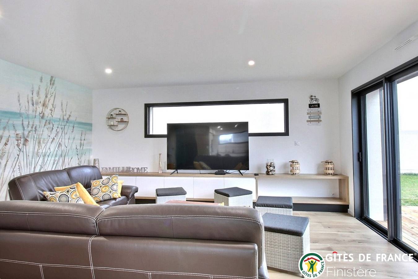 Gîte für 8 Personen mit Terrasse in Portsall, Ploudalmézeau