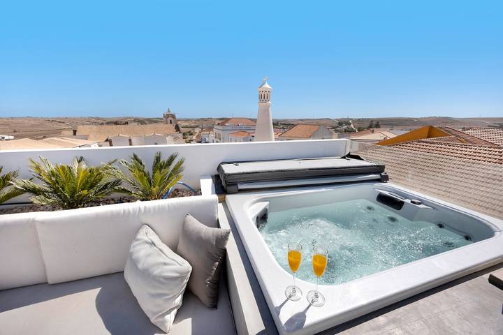Apartamento para 6 personas, con balcón y jacuzzi en Costa Vicentina