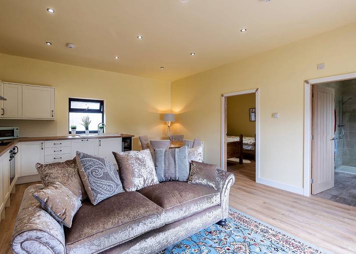 Log cabin for 2 people in South Yorkshire