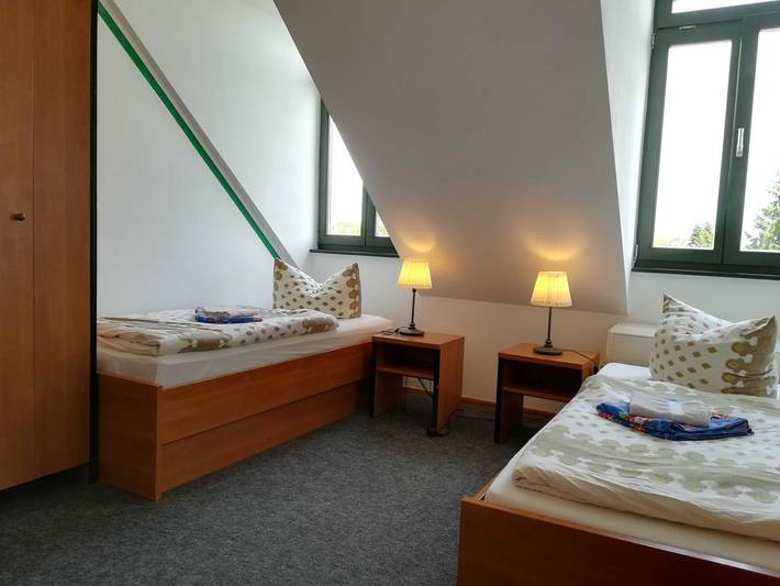 Gästehaus   Ejs e.V.  Eggesin - Einzelzimmer (Zim. 23) in Eggesin, Vorpommern Greifswald