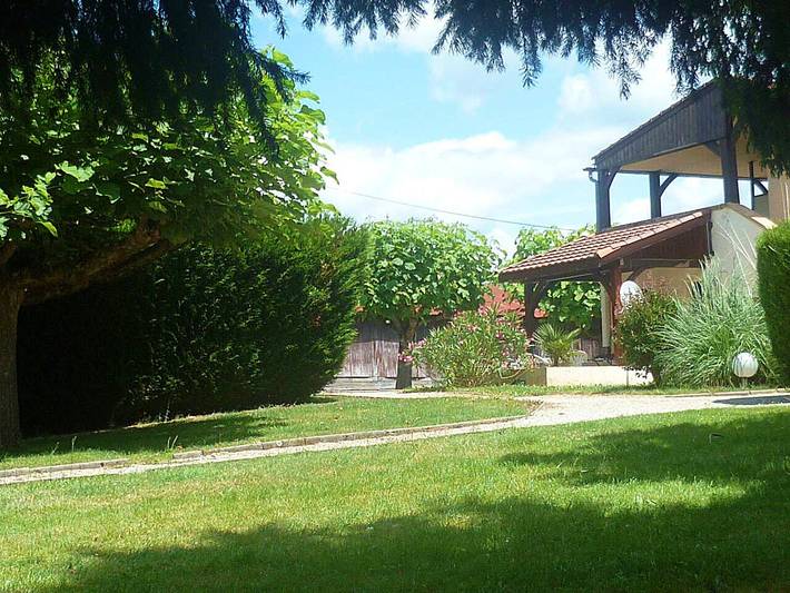 Maison de vacances pour 6 personnes, avec jardin ainsi que piscine et terrasse