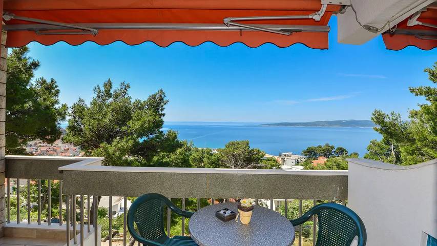 Ferienwohnung für 2 Personen, mit Pool und Terrasse in Baska Voda - 3