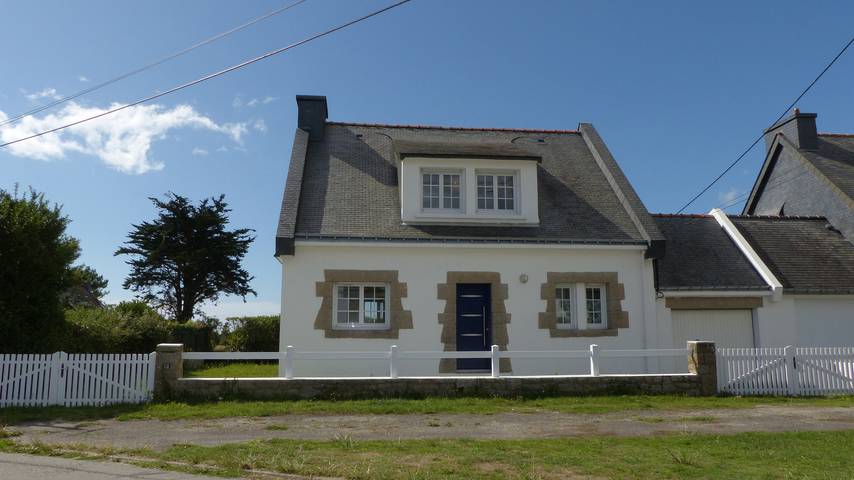 Location de vacances pour 8 personnes, avec jardin dans Kerhillio