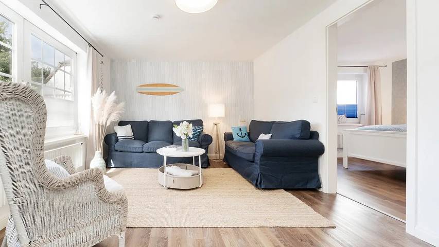 Ferienwohnung für 5 Personen, mit Garten