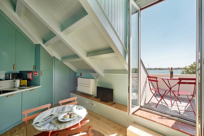 Studio für 3 Personen, mit Pool und Balkon - 1