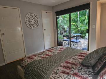 Maison d’hôte pour 2 personnes, avec terrasse ainsi que jardin et vue à Brisbane