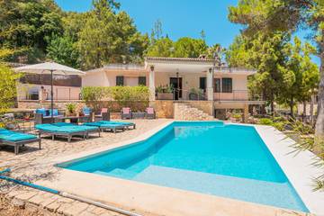 Villa in Mancor de la Vall, Mallorca Inselmitte für 6 