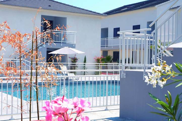 Appartamento intero, Bungalow sul mare con spiaggia attrezzata in Santa Lucia di Moriani, Corte e dintorni