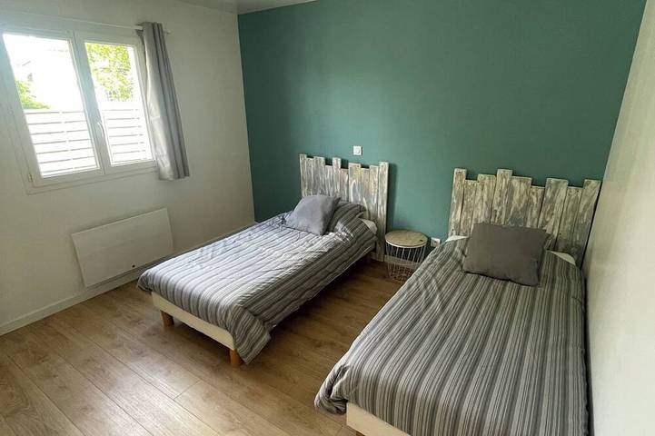 Cosy house 4 pers 2 bedrooms – garden – near Lorient & beaches – sea – quiet in Hennebont, Côte des Mégalithes