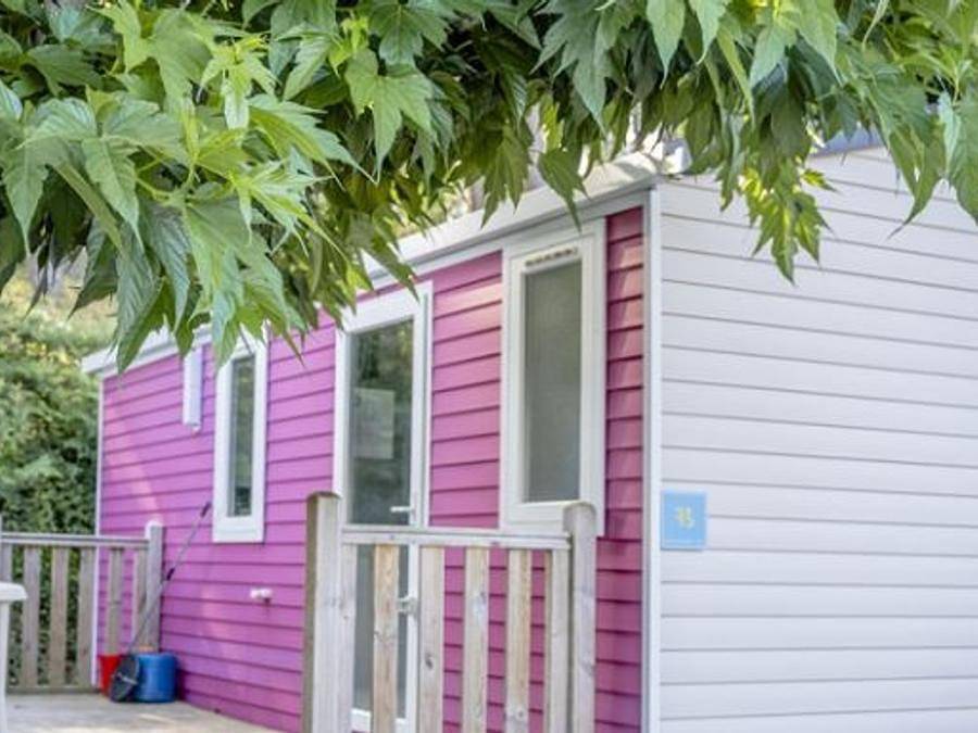 Camping Paradis - La Ferme Erromardie - Mobilheim 4 personen - Ximista in Saint-Jean-de-Luz, Bayonne und Umgebung