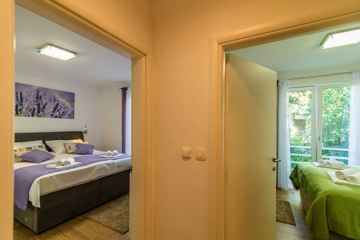 Apartamento entero, Apartamento de vacaciones para 4 personas con balcón/terraza in Poreč, Grad Poreč
