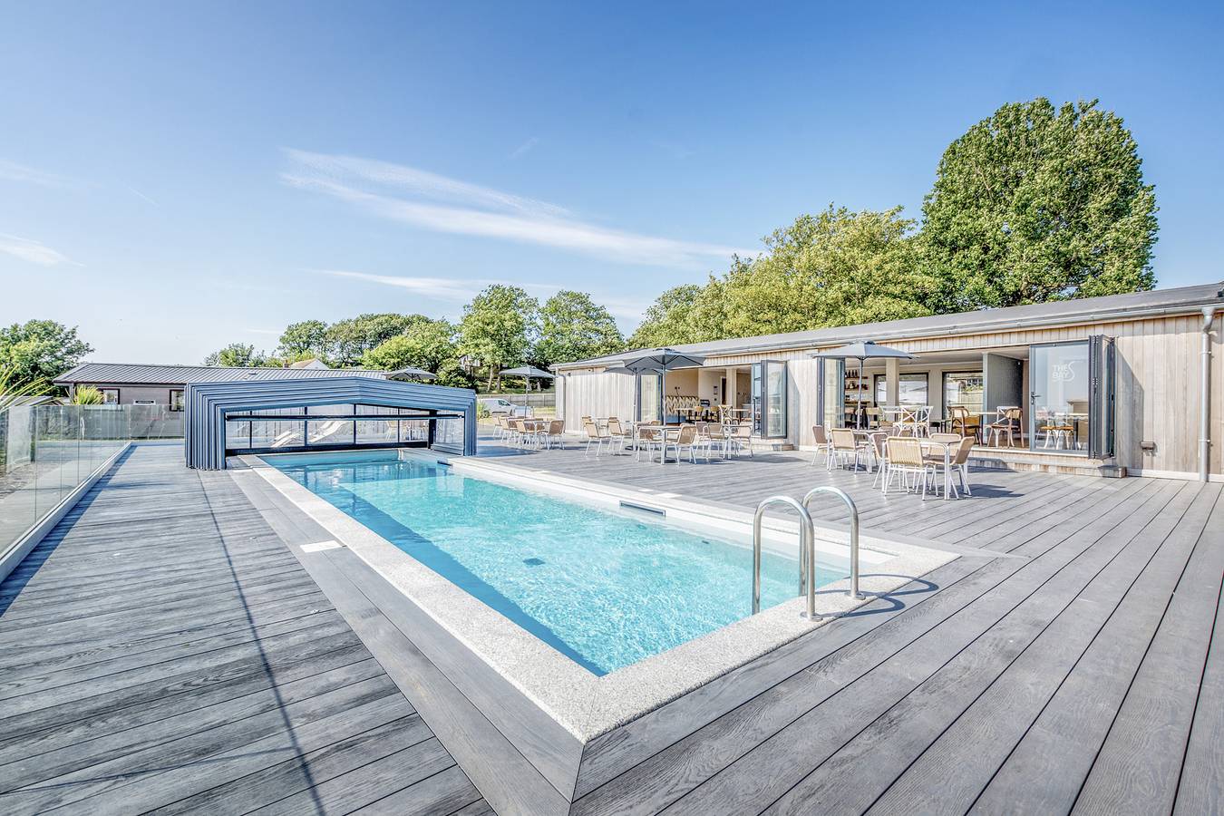Chalet 7 at Landscove Holiday Park in Brixham, Torbay