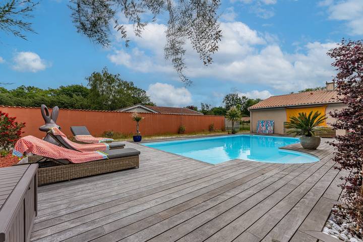 Ferienhaus für 5 Personen, mit Garten, kinderfreundlich