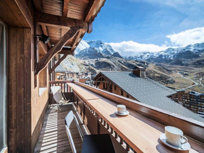 Chalet pour 10 personnes, avec piscine et balcon, adapté aux familles à Val Thorens - 4