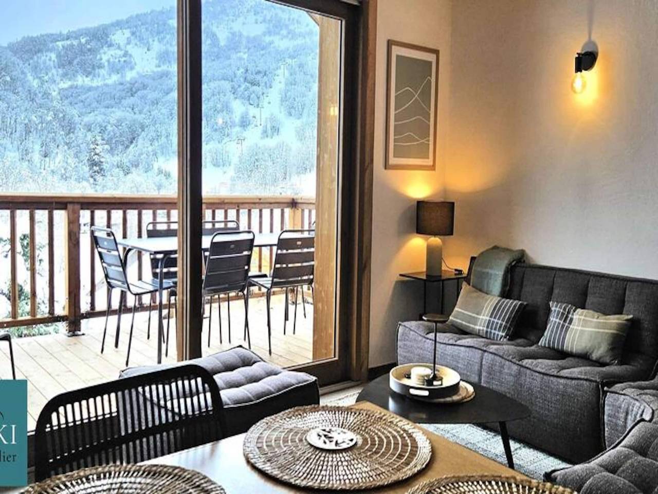 Ganze Wohnung, Duplex im Dorf nahe Les Sybelles Skigebiet in Saint-Sorlin-d'Arves, Region Saint-Jean-de-Maurienne