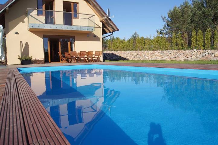 Willa dla 14 osób, z Balkon i Taras oraz Ogród i Basen na Kaszuby