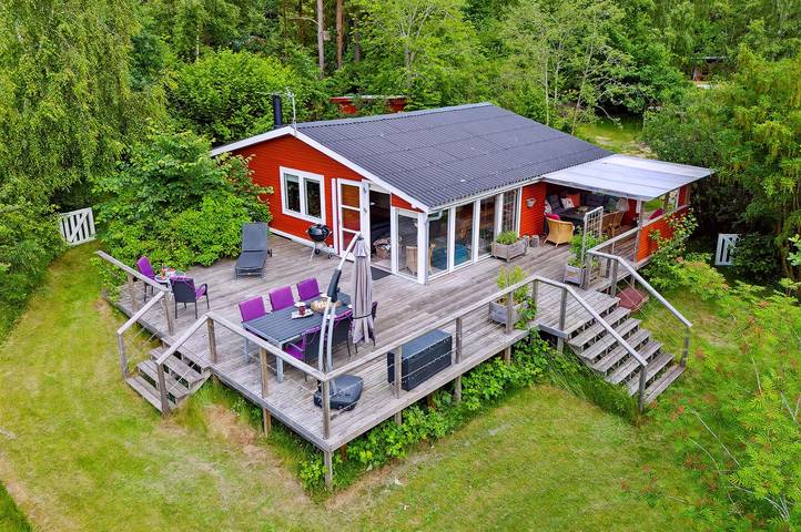 Ferienhaus für 6 Personen, mit Terrasse und Garten