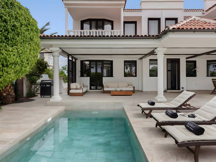 Vakantiehuis voor 10 personen, met tuin in Puerto de la Cruz