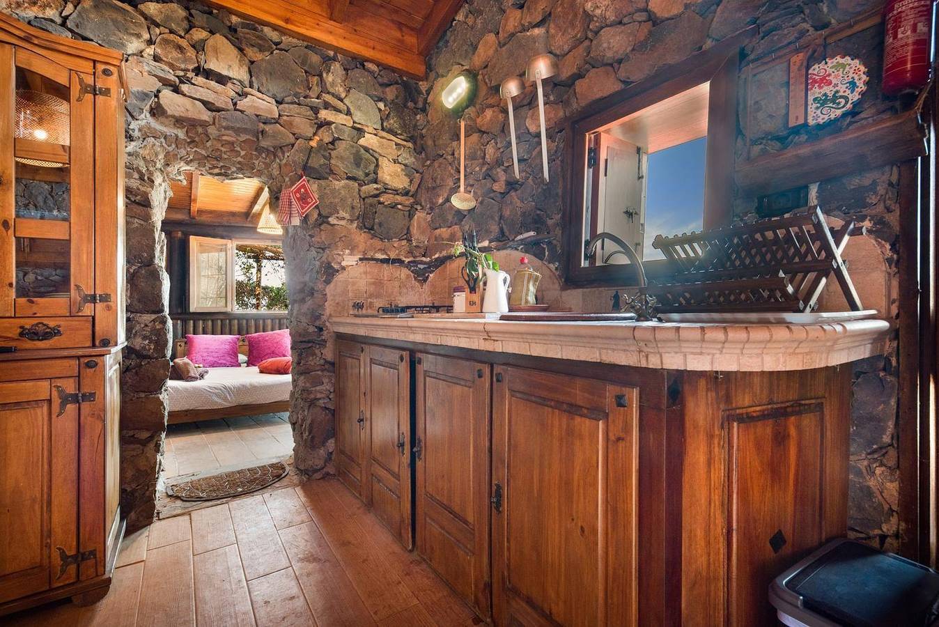 Maison de vacances pour 3 personnes avec jardin in Cuesta de la Villa, Santa Úrsula