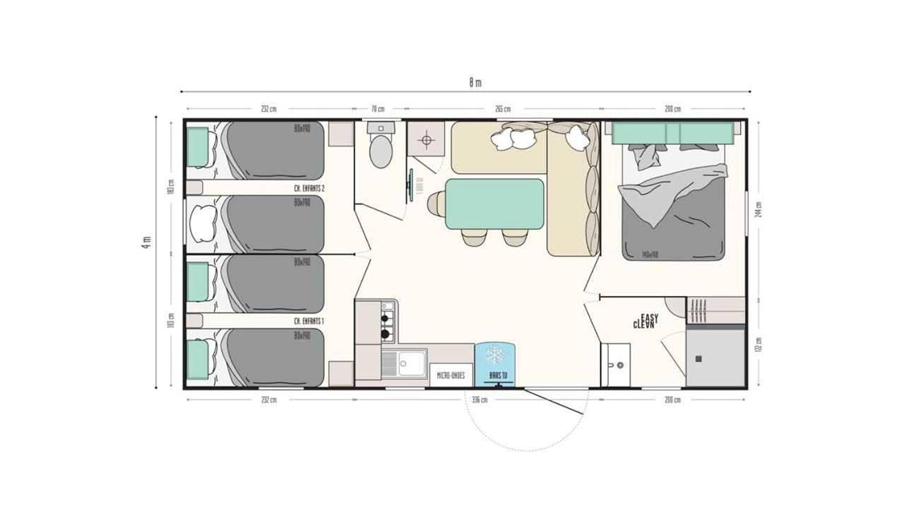 Mobile Home in Genouillé, Région de Rochefort