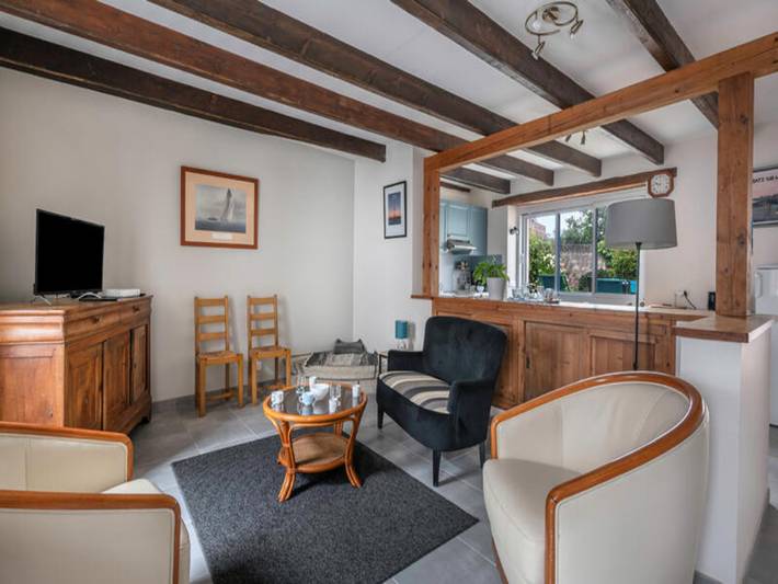 Appartement de vacances pour 4 personnes, avec jardin