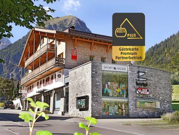 Ferienwohnung für 4 Personen, mit Terrasse und Whirlpool sowie Sauna, kinderfreundlich im Brandnertal