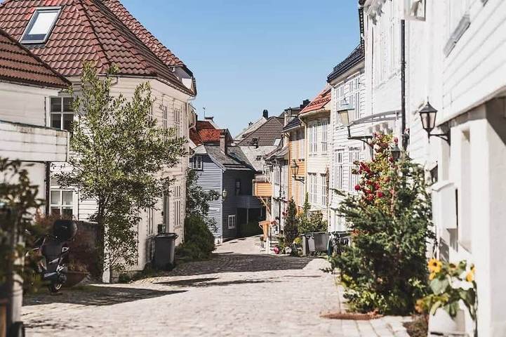 Ferieleilighet for 4 personer, med balkong, dyr tillatt i Hordaland