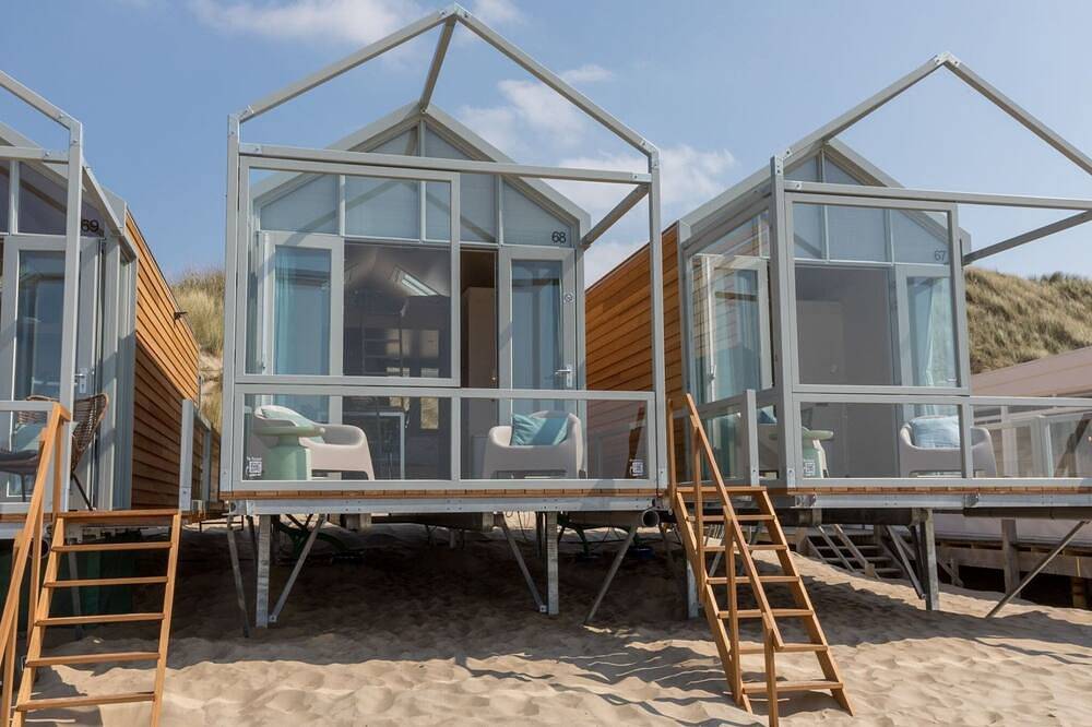 Strandhuis in Dishoek met Bbq en Zeezicht in Dishoek, Walcheren