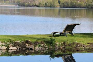 Ferienhaus für 3 Personen, mit Pool und Terrasse am Sorpesee