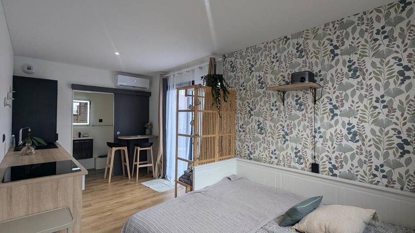 Appartement de vacances pour 2 personnes, avec jardin