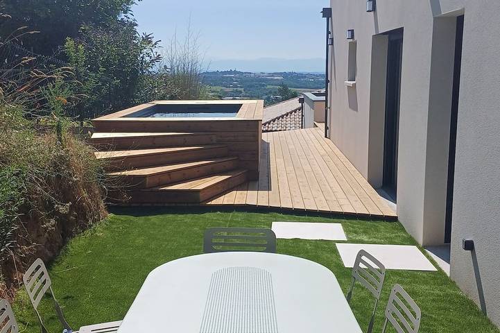 Gîte pour 8 personnes à Saint-Clair (Ardèche)