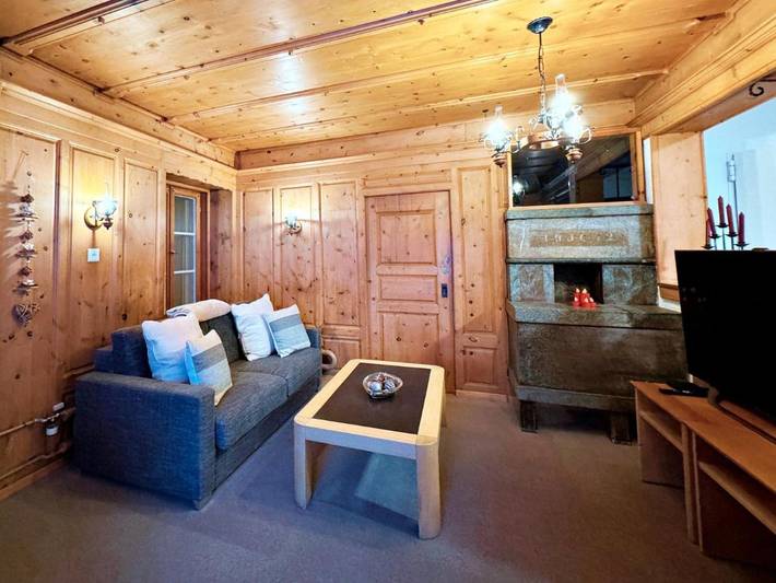 Ferienwohnung für 5 Personen, mit Ausblick in Bergün