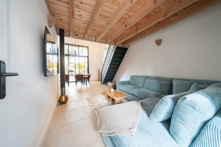 Maison de vacances pour 6 personnes, avec jacuzzi ainsi que jardin et terrasse