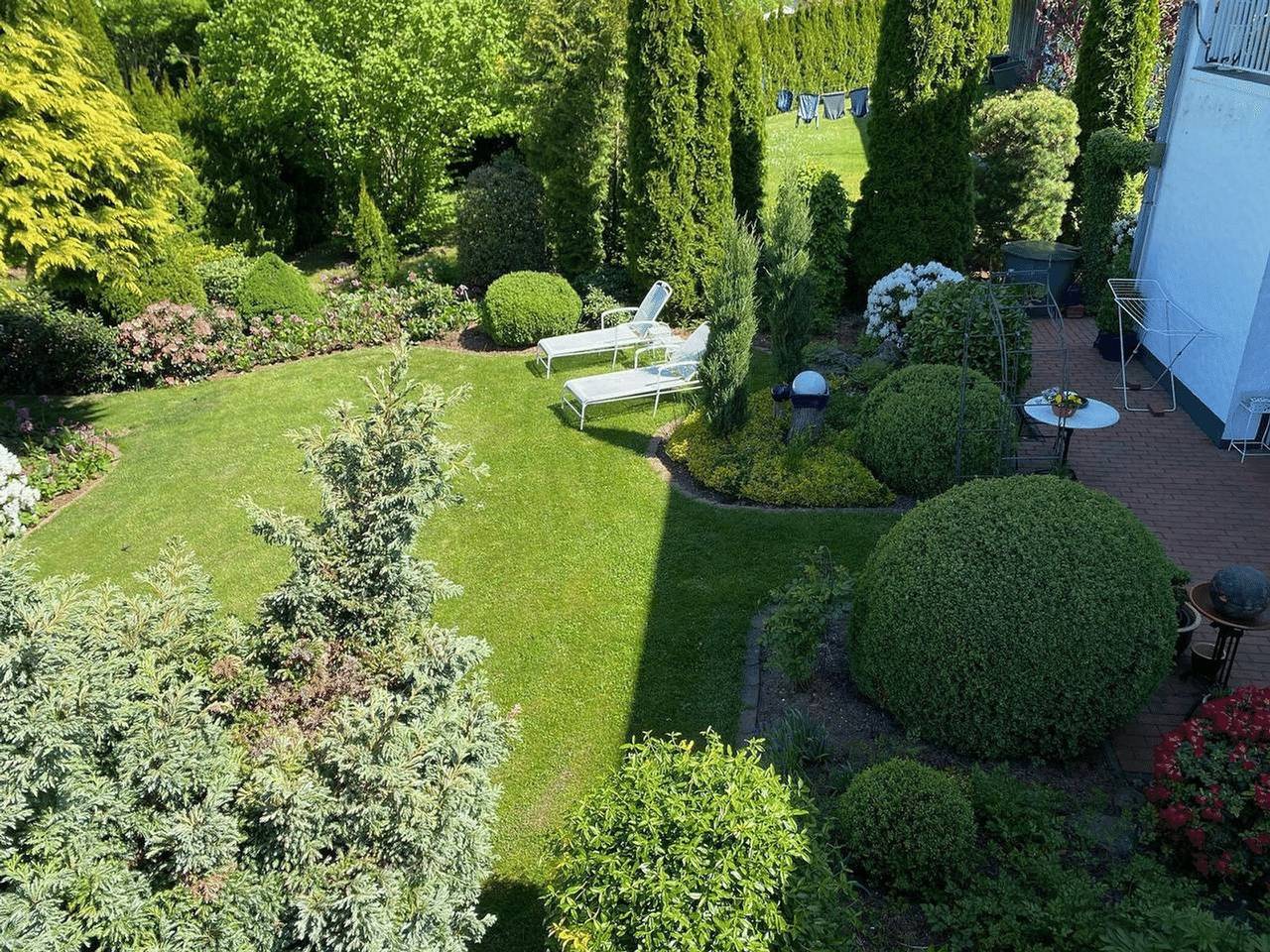 Ganze Wohnung, Ferienwohnung Antonia am Kurpark mit privater Terrasse, Garten und Wlan in Herbstein, Vogelsberg Region