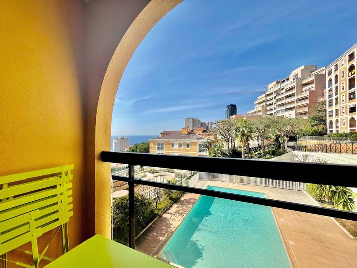 Gîte pour 2 personnes, avec balcon et piscine à Beausoleil - 3