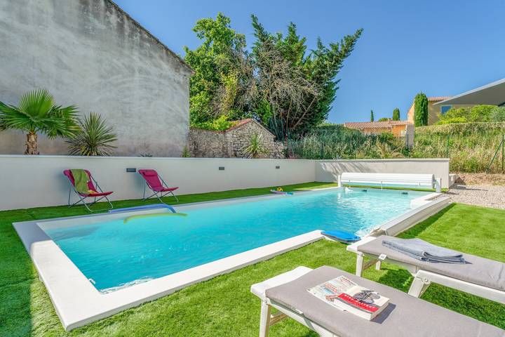 Maison d’hôte pour 4 personnes, avec Balcon et Jardin
