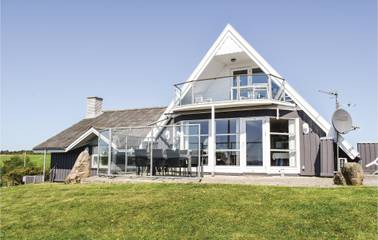 Ferienhaus für 11 Personen, mit Whirlpool und Terrasse sowie Sauna in Egsmark Strand