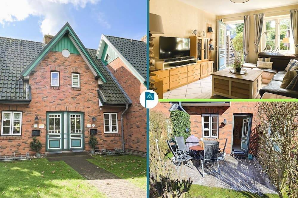 Ganze Wohnung, Modernes Reihenhaus (zertifiziert mit 4****) mit Garten, Spielecke, Waldzugang u in Wyk auf Föhr (Stadt), Wyk auf Föhr