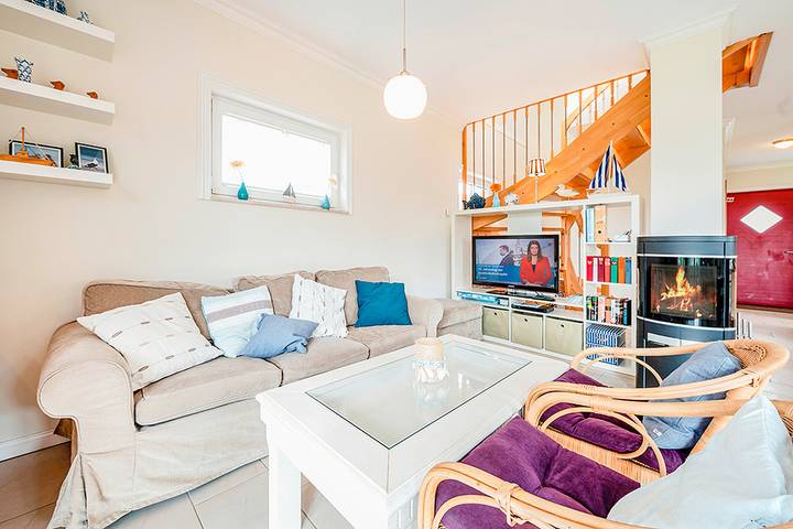 Ferienhaus für 6 Personen, mit Garten und Sauna sowie Balkon in Glowe - 2