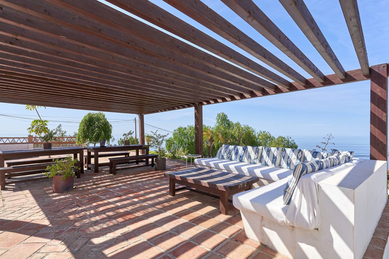 Ferienhaus 'Casa Mariposa' mit Meerblick, Wlan und Klimaanlage in Los Pinos (Almuñecar), Almuñecar