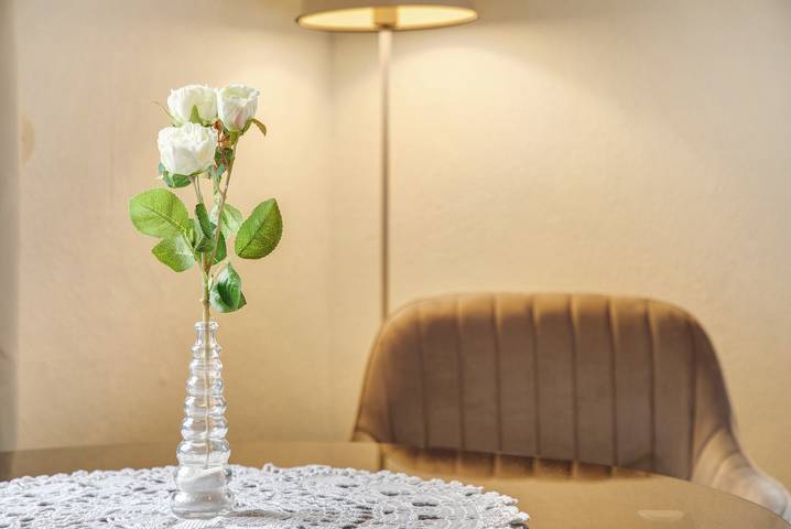 Ferienwohnung für 3 Personen, mit Garten