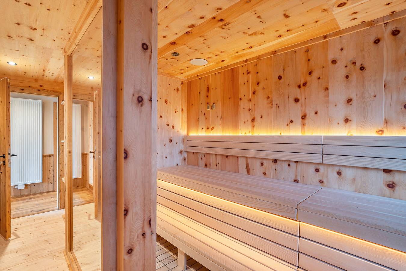 Panorama Naturzimmer 'Bauerngarten' mit Sauna, Infrarotkabine und Klimaanlage in Bühlertal, Mittlerer Schwarzwald
