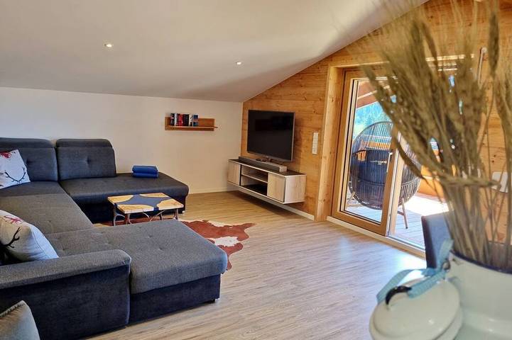 Ferienwohnung für 10 Personen, mit Balkon und Sauna sowie Whirlpool und Garten in Jungholz - 4