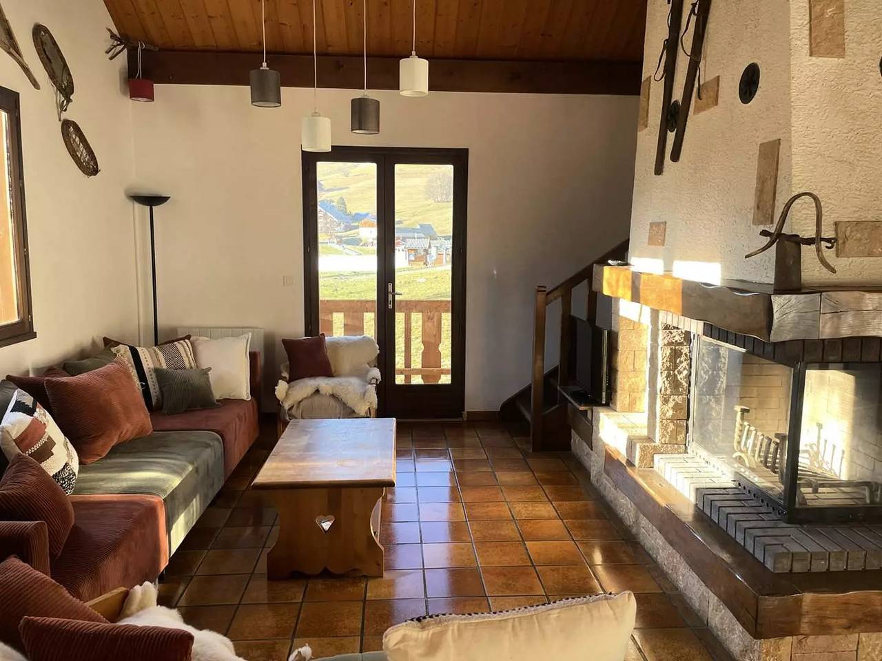 Wohnung von 125 m2 im Chalet klassifiziert 3* - Fuß der Pisten in Saint-Jean-d'Arves, Region Saint-Jean-de-Maurienne