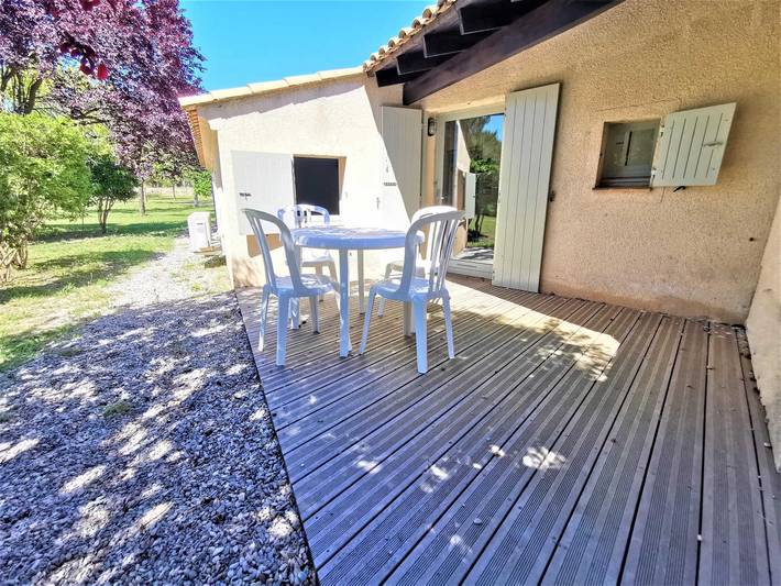 Gîte pour 2 personnes, avec terrasse à Le Pouget