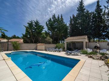 Cottage pour 6 personnes, avec piscine ainsi que jardin et terrasse à Pouzols-Minervois