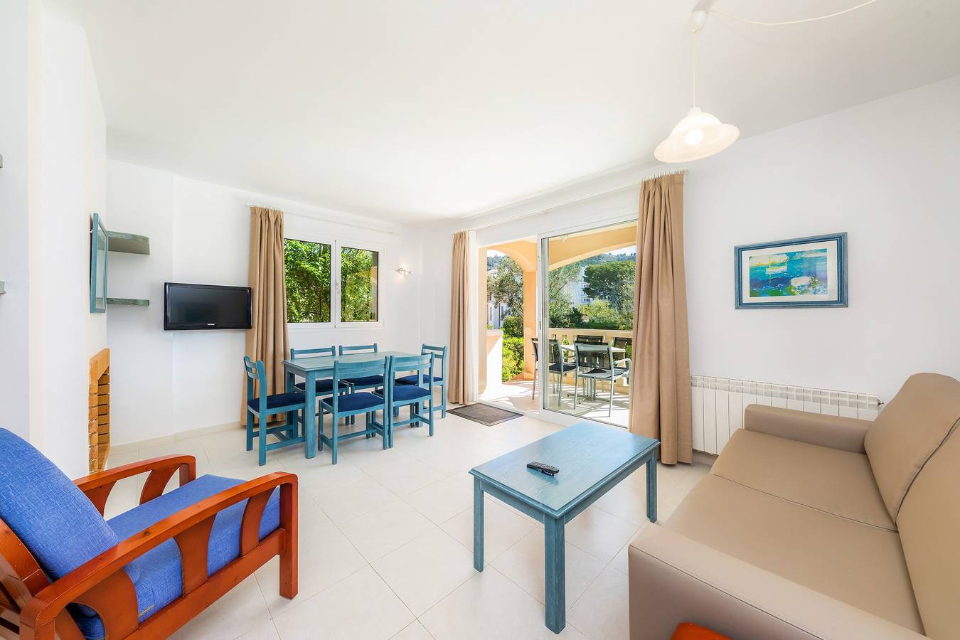 Ganze Wohnung, Ferienwohnung 'Oro Del Mar Iv 02' mit Gemeinschaftspool, Garten & Wlan in Canyamel, Capdepera