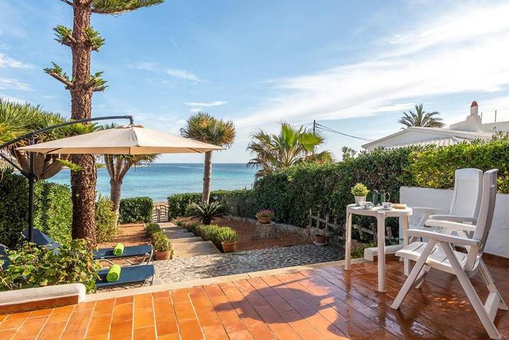 Vakantieappartement voor 3 personen, met tuin en terras in Punta Prima